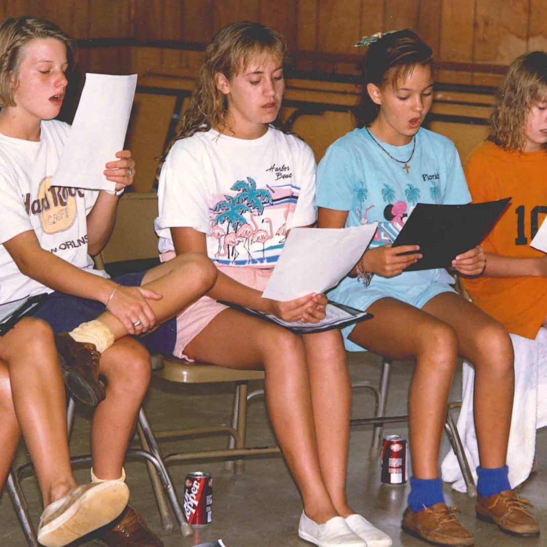 1980s youth choir_